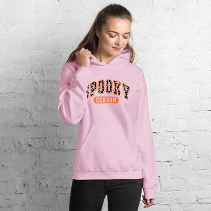 Spooky Season Hoodie (Halloween Theme) - Color: Light Pink