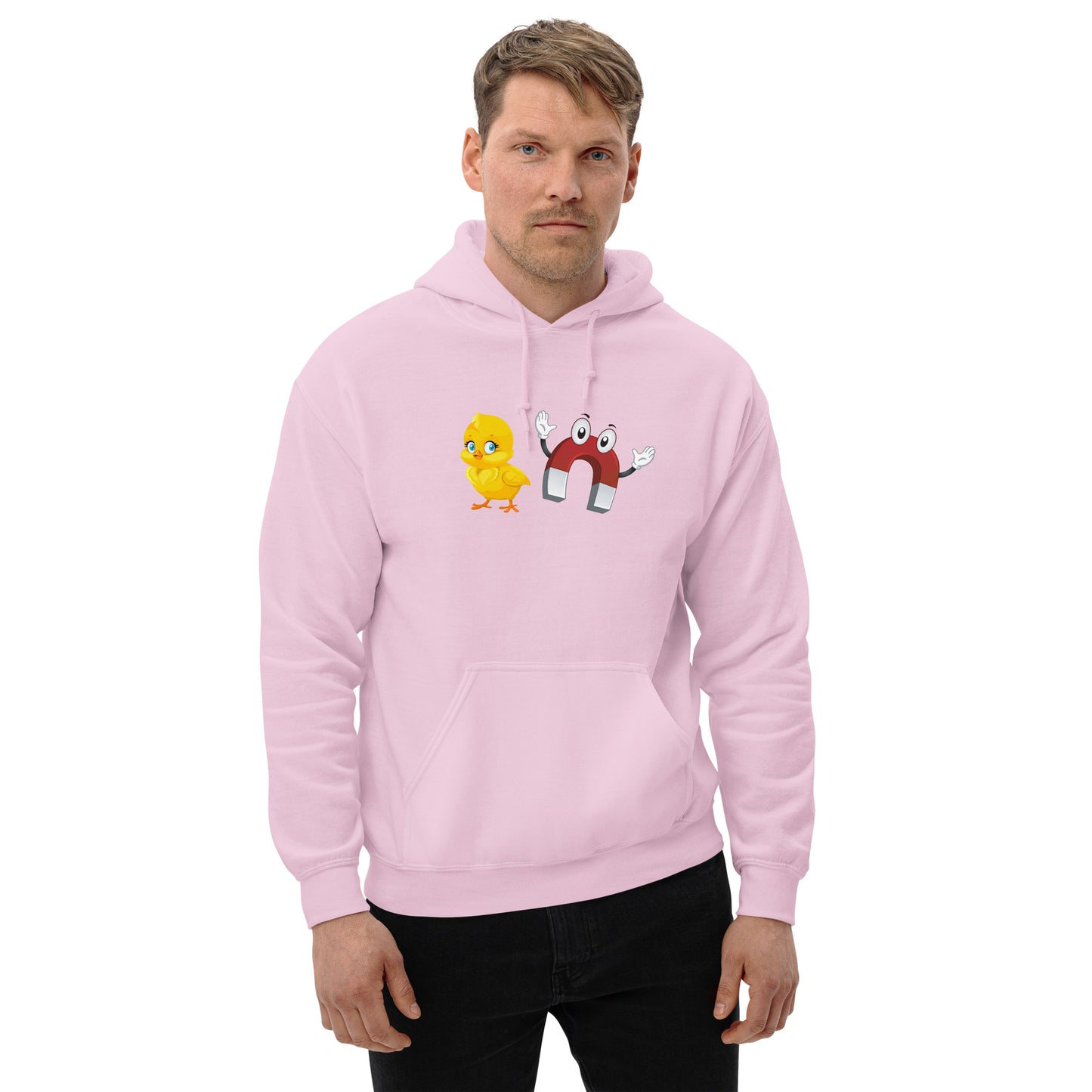 Chick Magnet Hoodie - Color: Light Pink