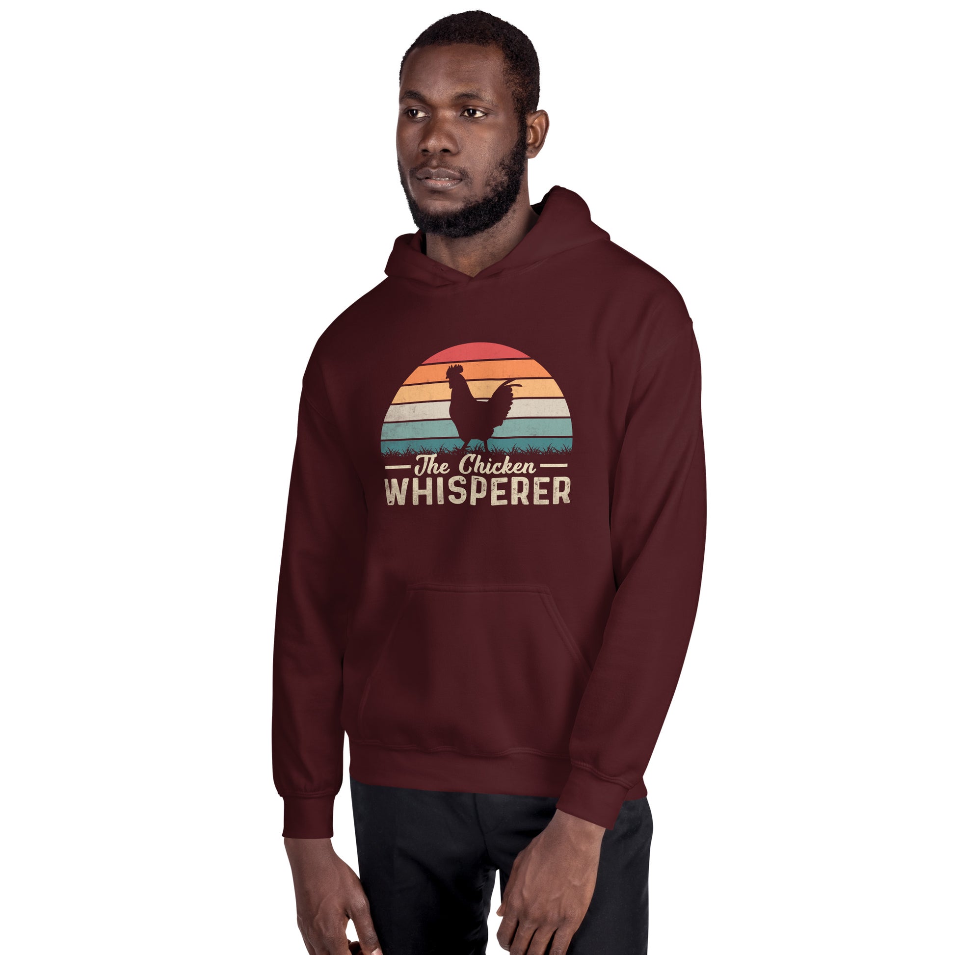 The Chicken Whisperer Hoodie Color: Black