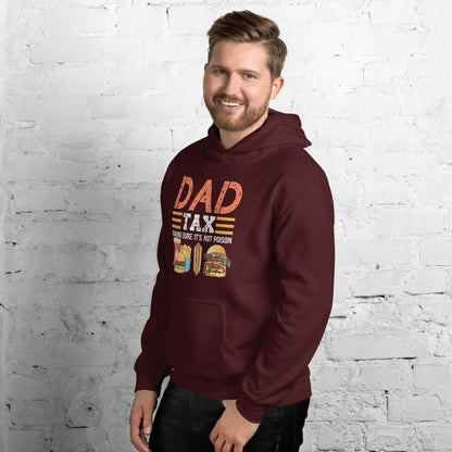 Dad Tax (Making Sure It's Not Poison) Hoodie - Color: Black