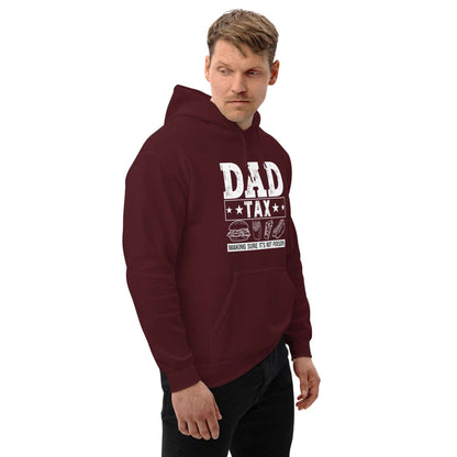 Dad Tax - Making Sure it's Not Poison Hoodie - Color: Black