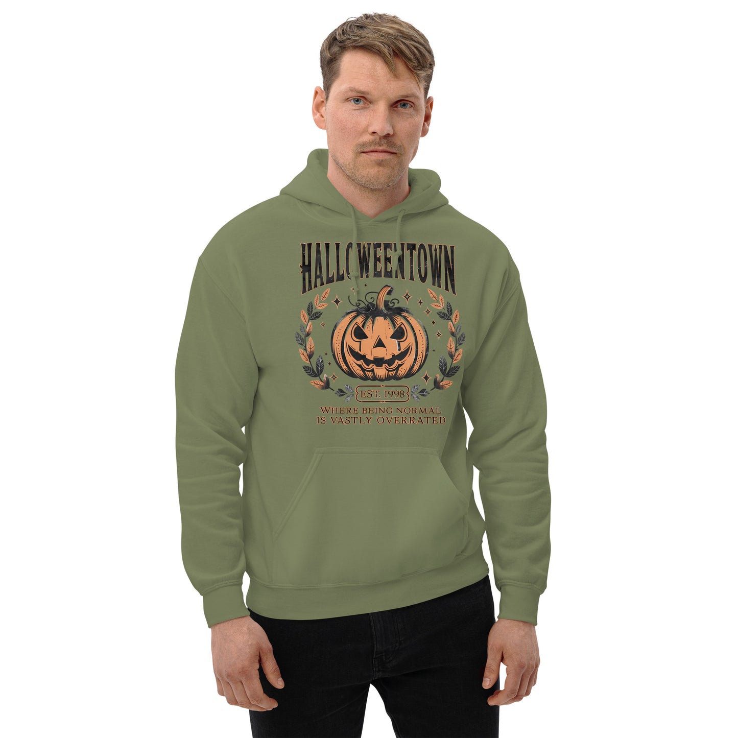 Halloweentown Hoodie Color: Black