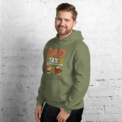 Dad Tax (Making Sure It's Not Poison) Hoodie - Color: Black