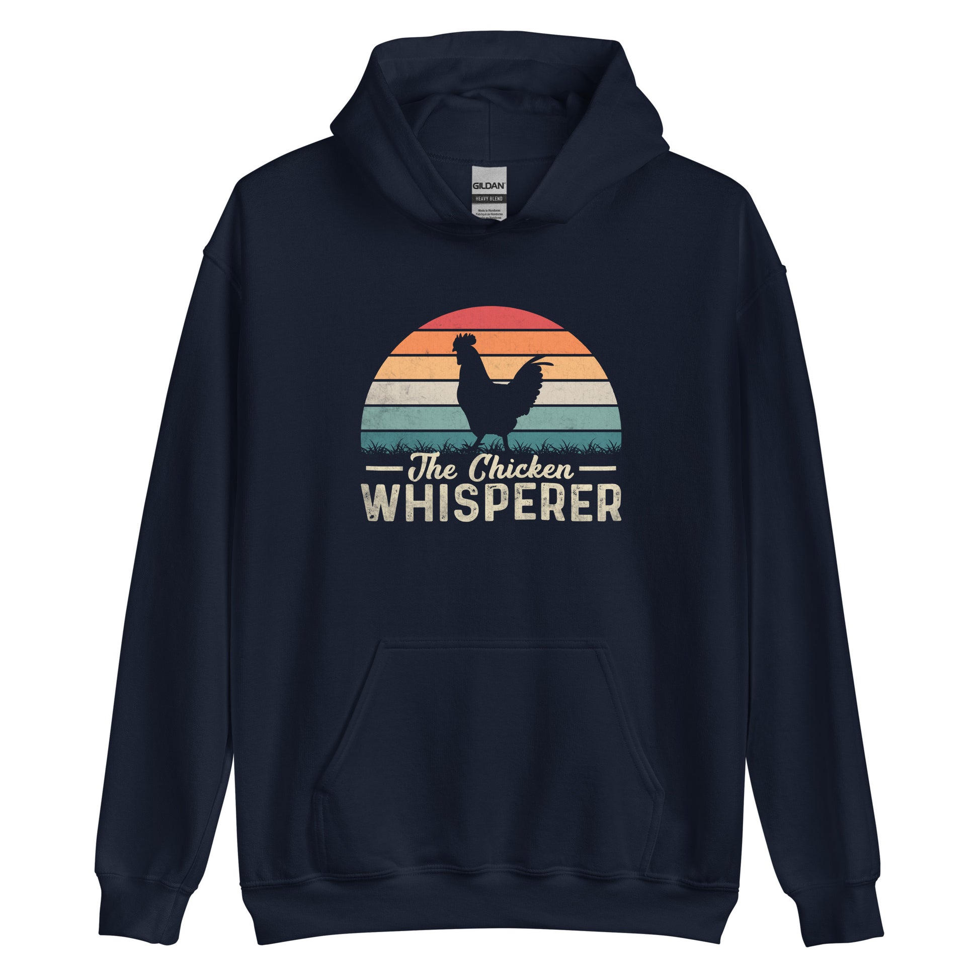 The Chicken Whisperer Hoodie Color: Navy