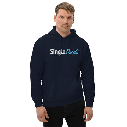 SingleDads Hoodie Color: Navy