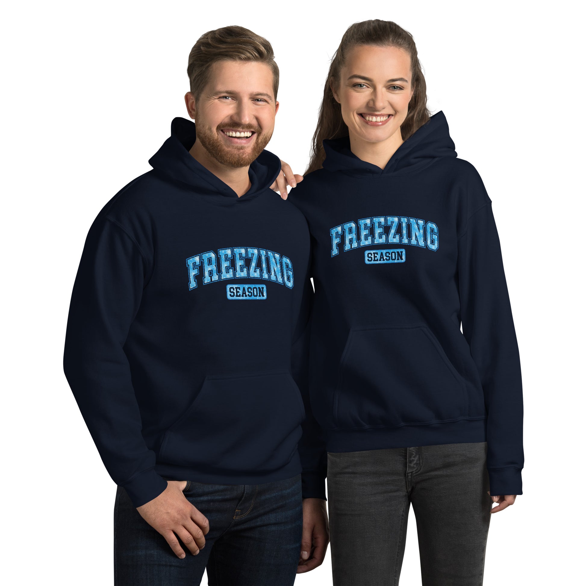 Freezing Season Hoodie - Color: Navy