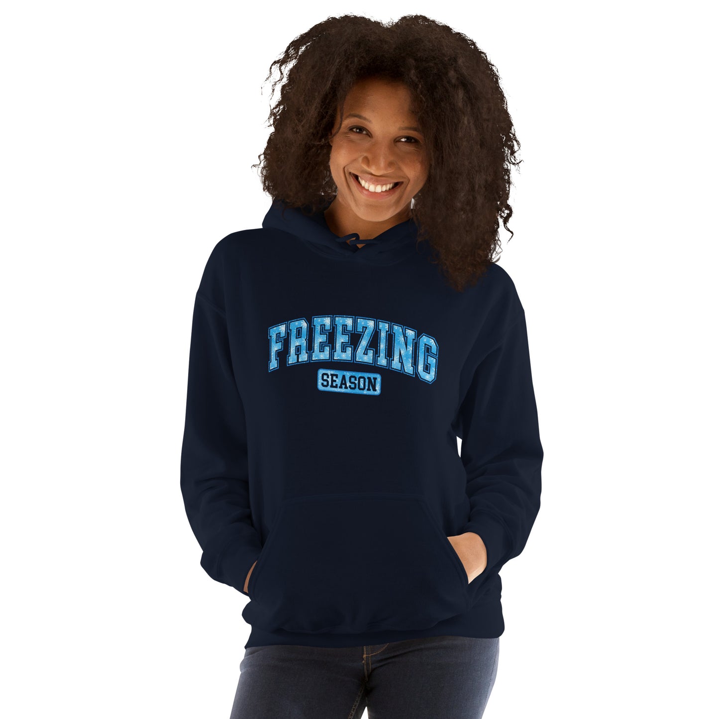 Freezing Season Hoodie - Color: Black