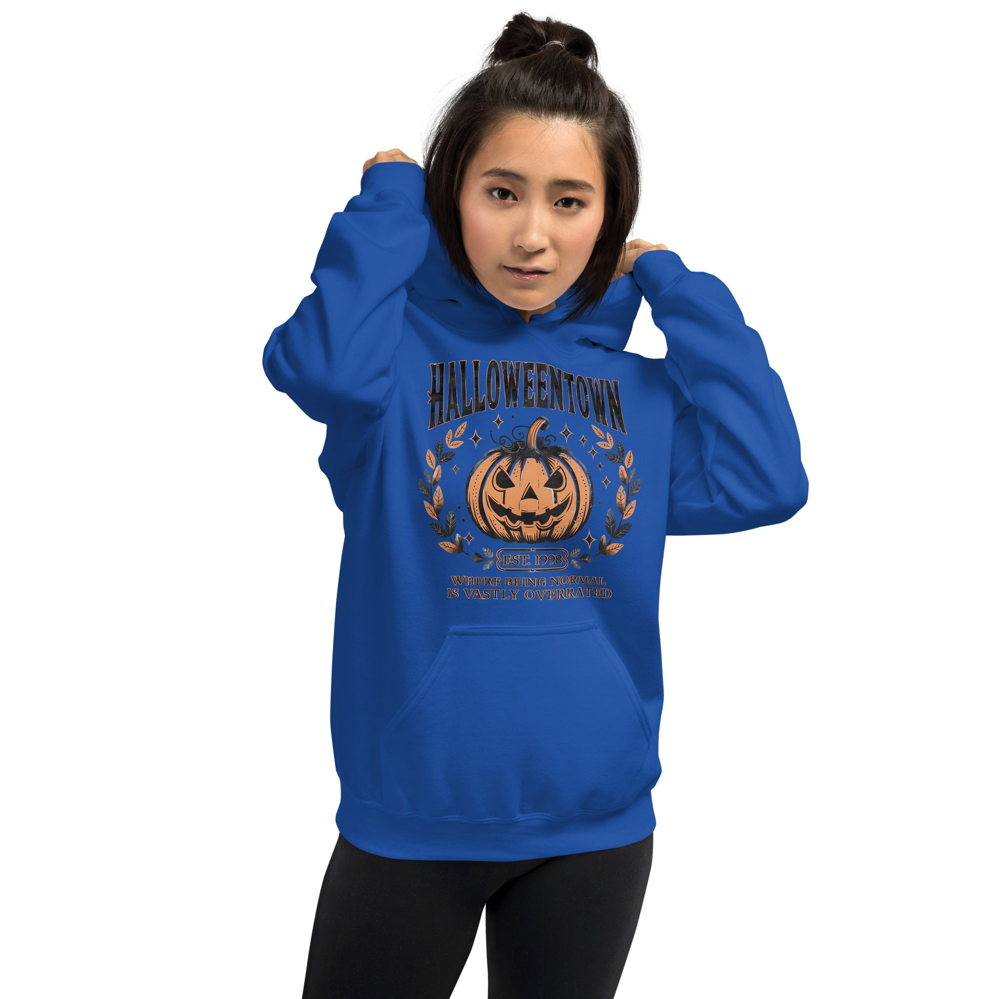 Halloweentown Hoodie Color: Black