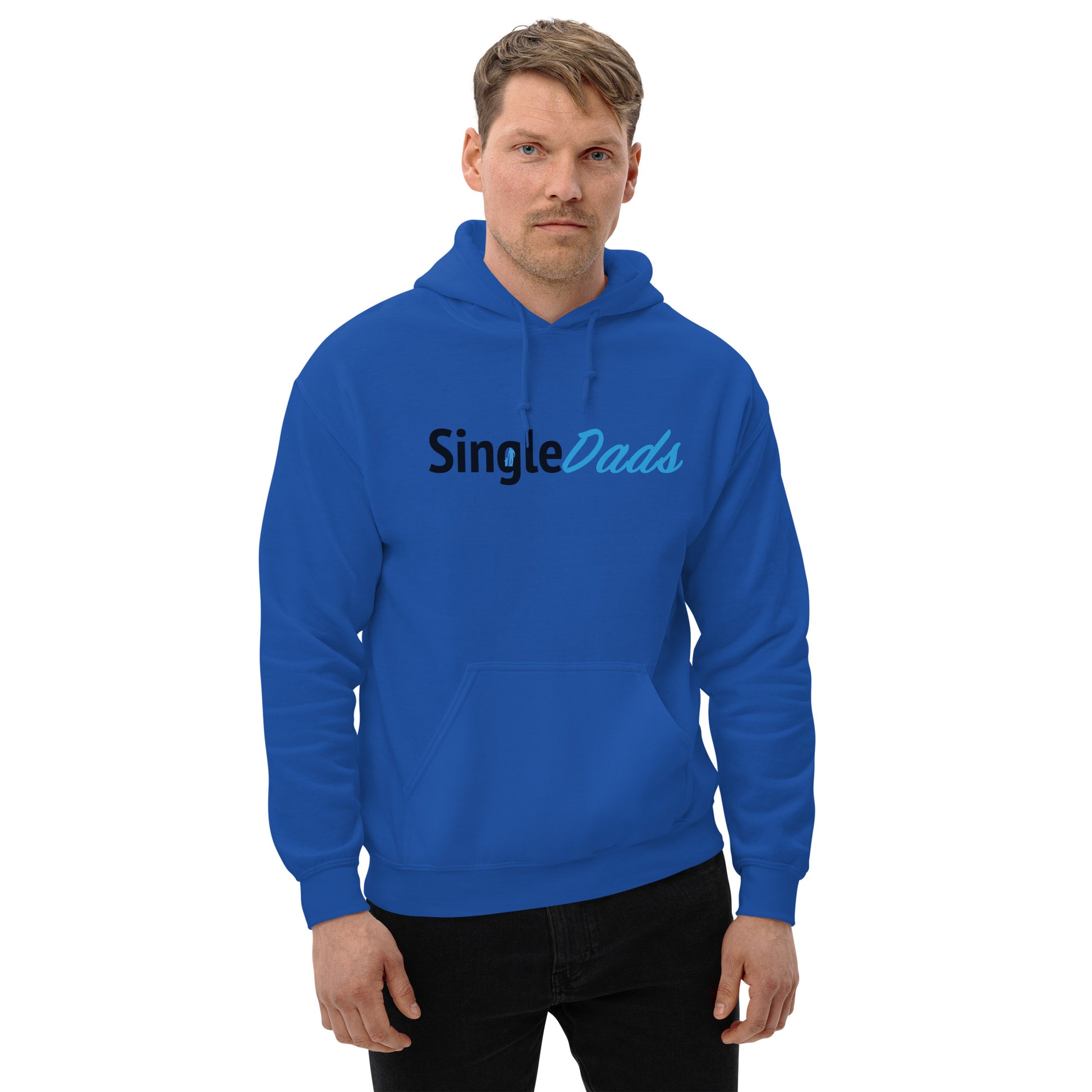 SingleDads Hoodie Color: Royal