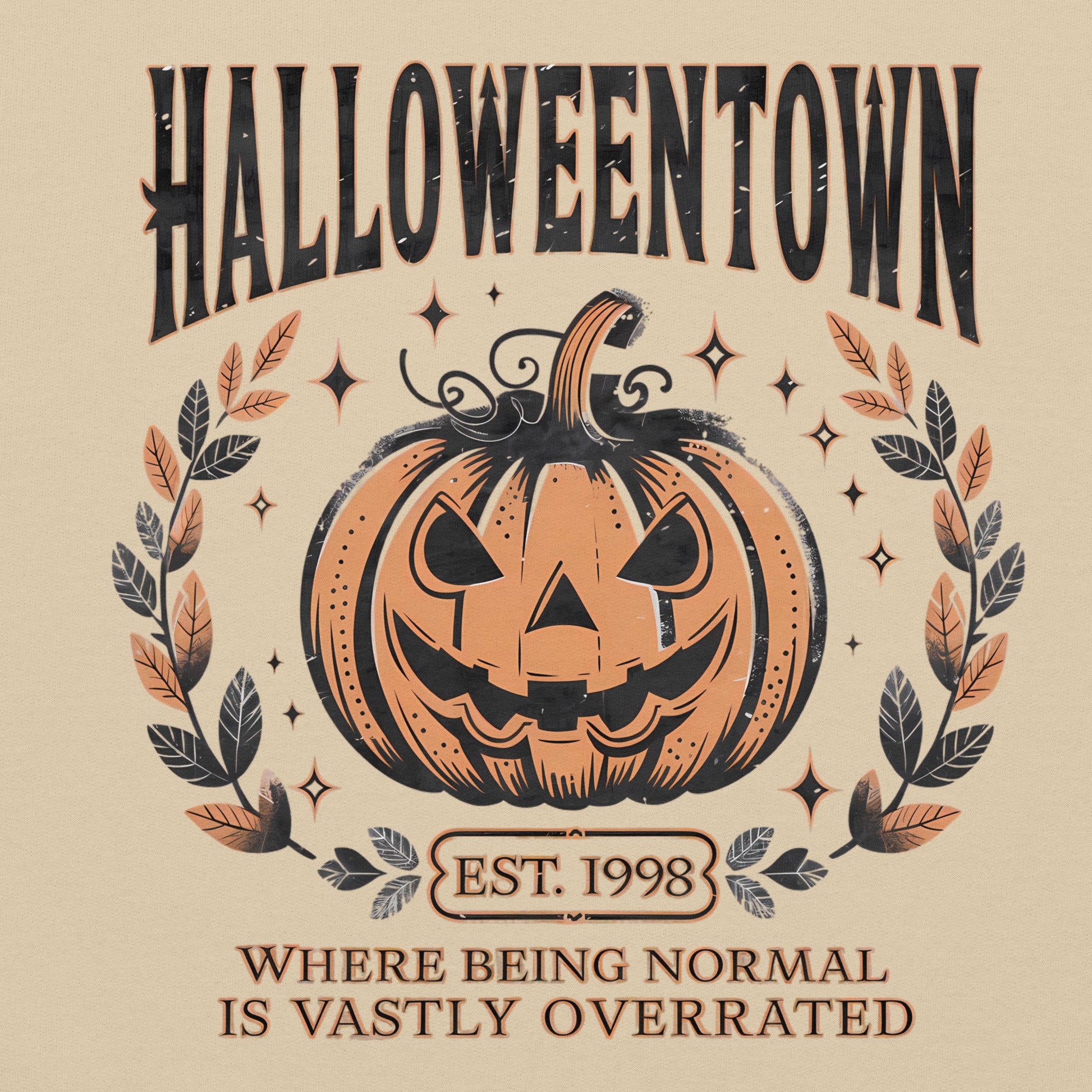 Halloweentown Hoodie Color: Black