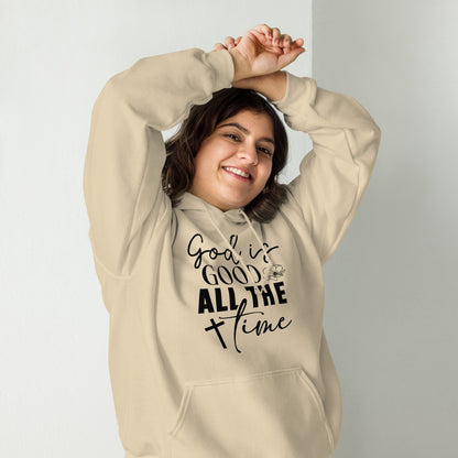 God is Good All The Time Hoodie - Color: Red