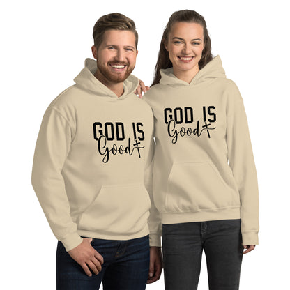 God is Good Hoodie - Color: Sand