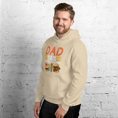 Dad Tax (Making Sure It's Not Poison) Hoodie - Color: Black