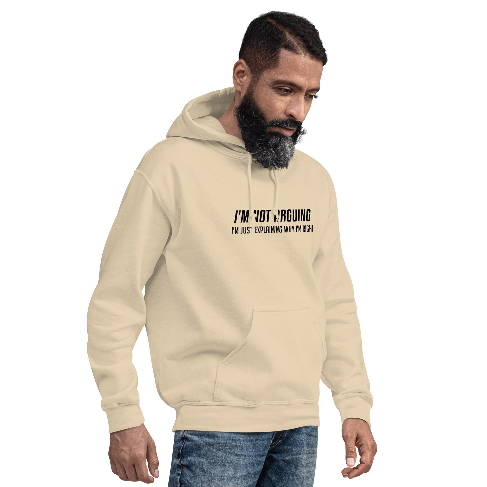 I'm Not Arguing I'm Just Explaining Why I'm Right Hoodie - Color: Red