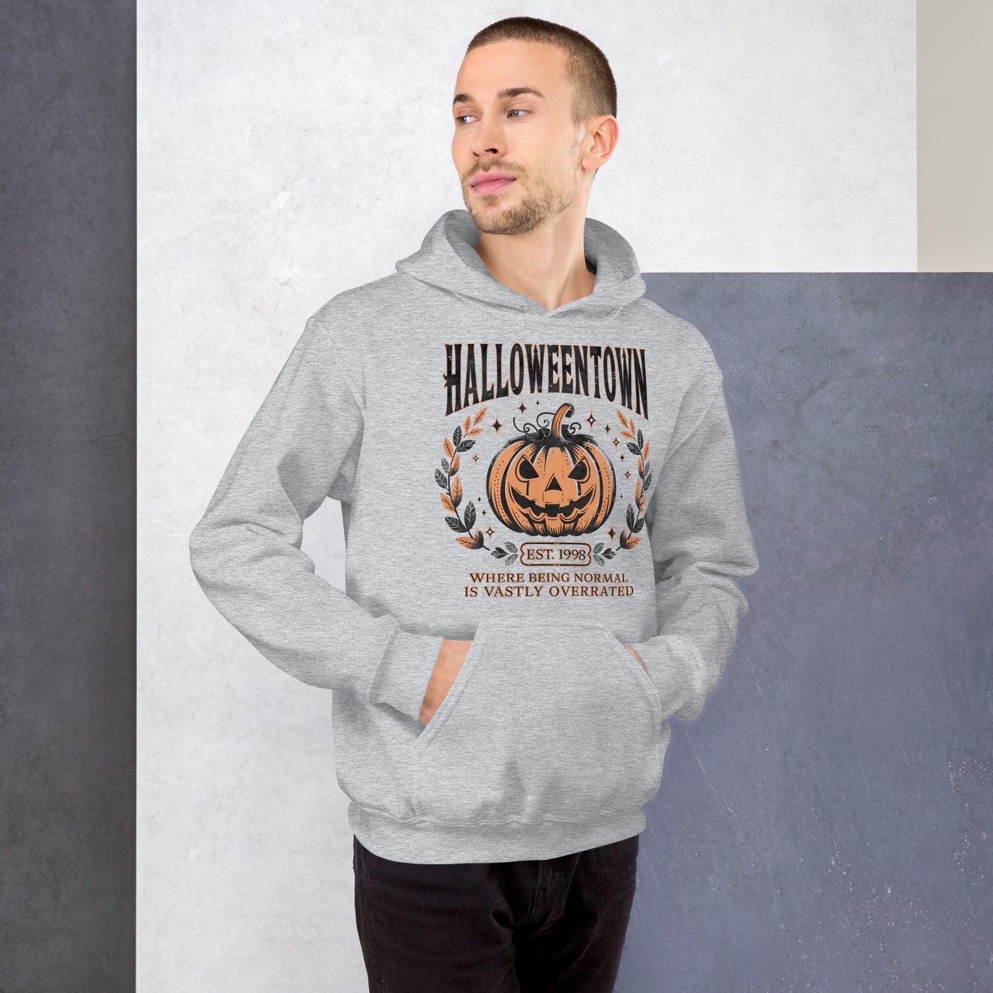 Halloweentown Hoodie Color: Black