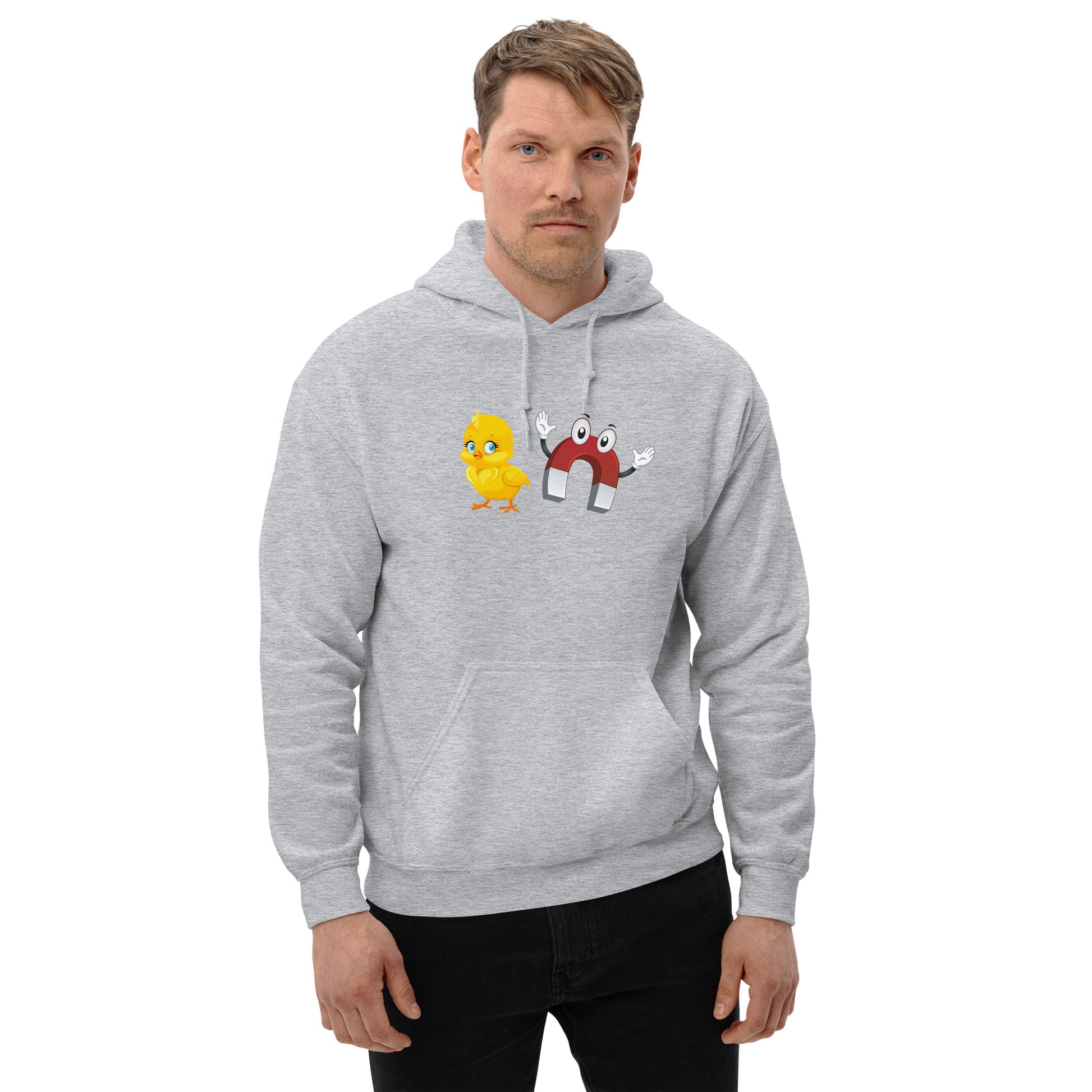 Chick Magnet Hoodie - Color: Sport Grey