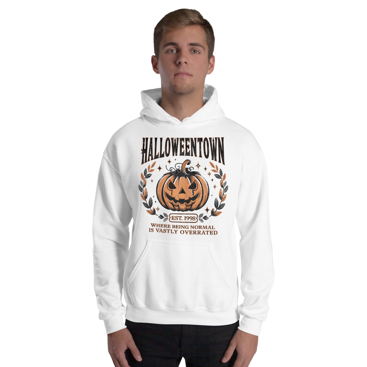 Halloweentown Hoodie Color: Black