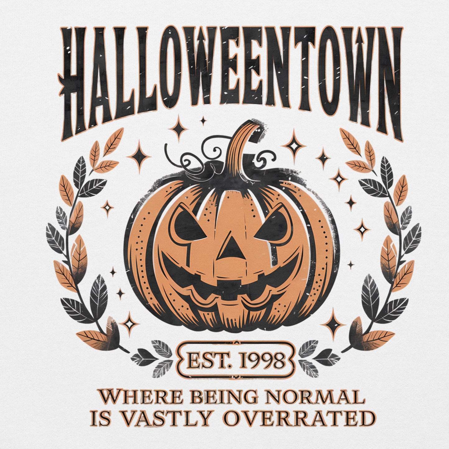 Halloweentown Hoodie Color: Black