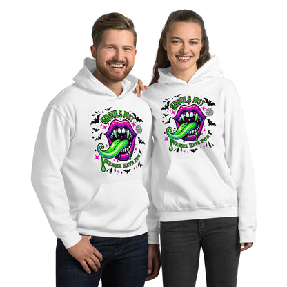 Ghouls Just Want to Have Fun Hoodie Color: White