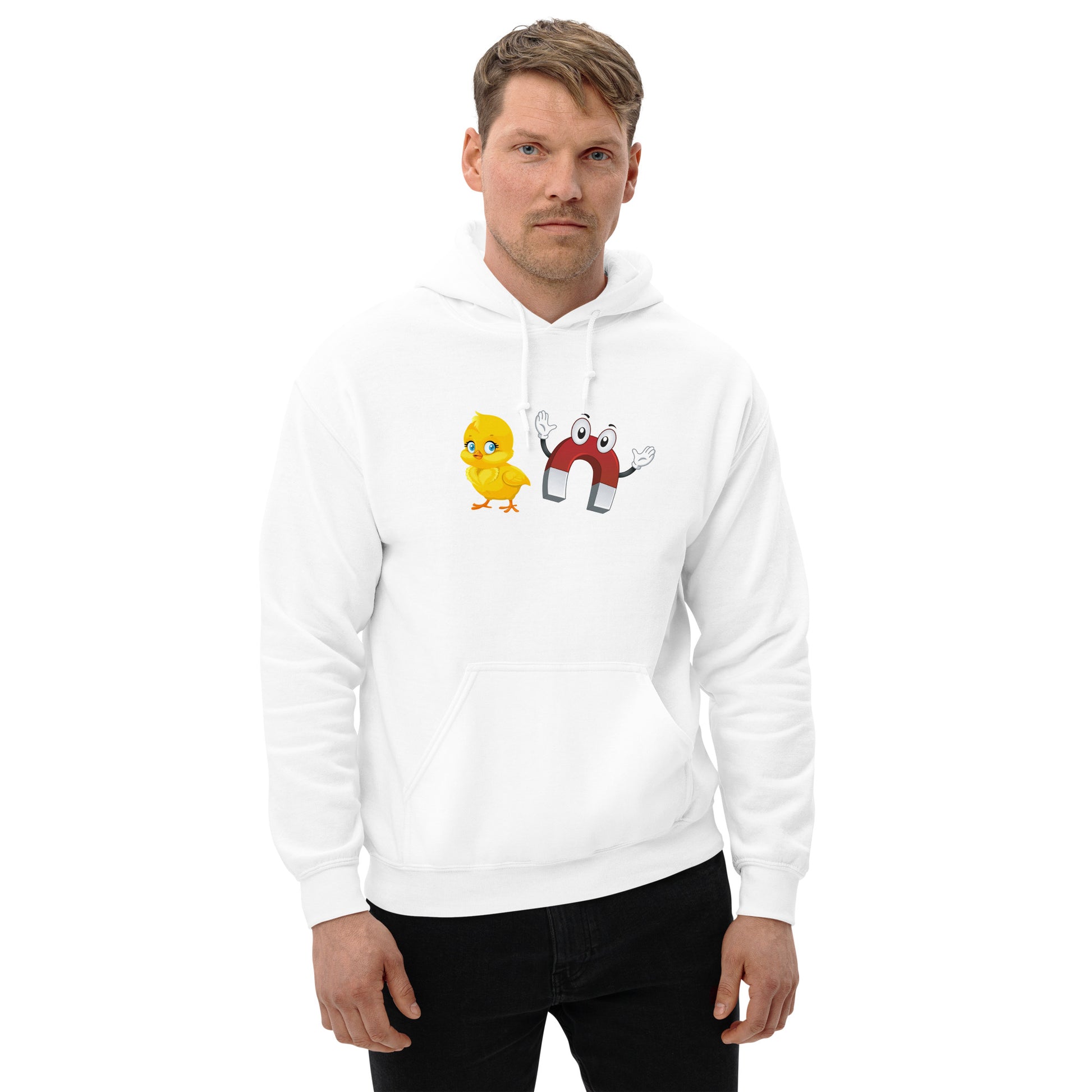 Chick Magnet Hoodie - Color: White