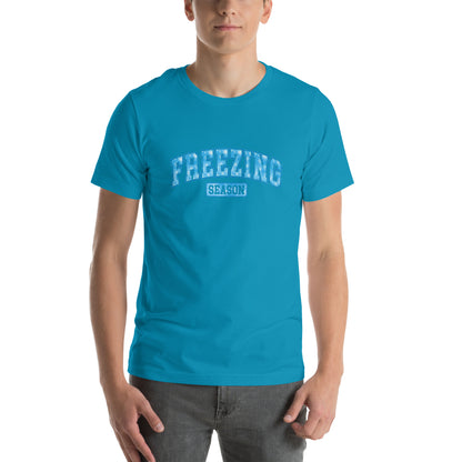 Freezing Season T-Shirt - Color: Black Heather