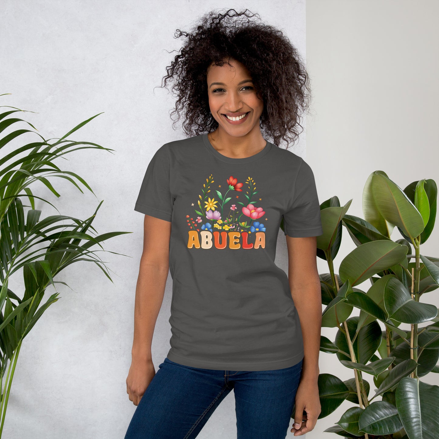 Abuela T-Shirt - Color: Asphalt