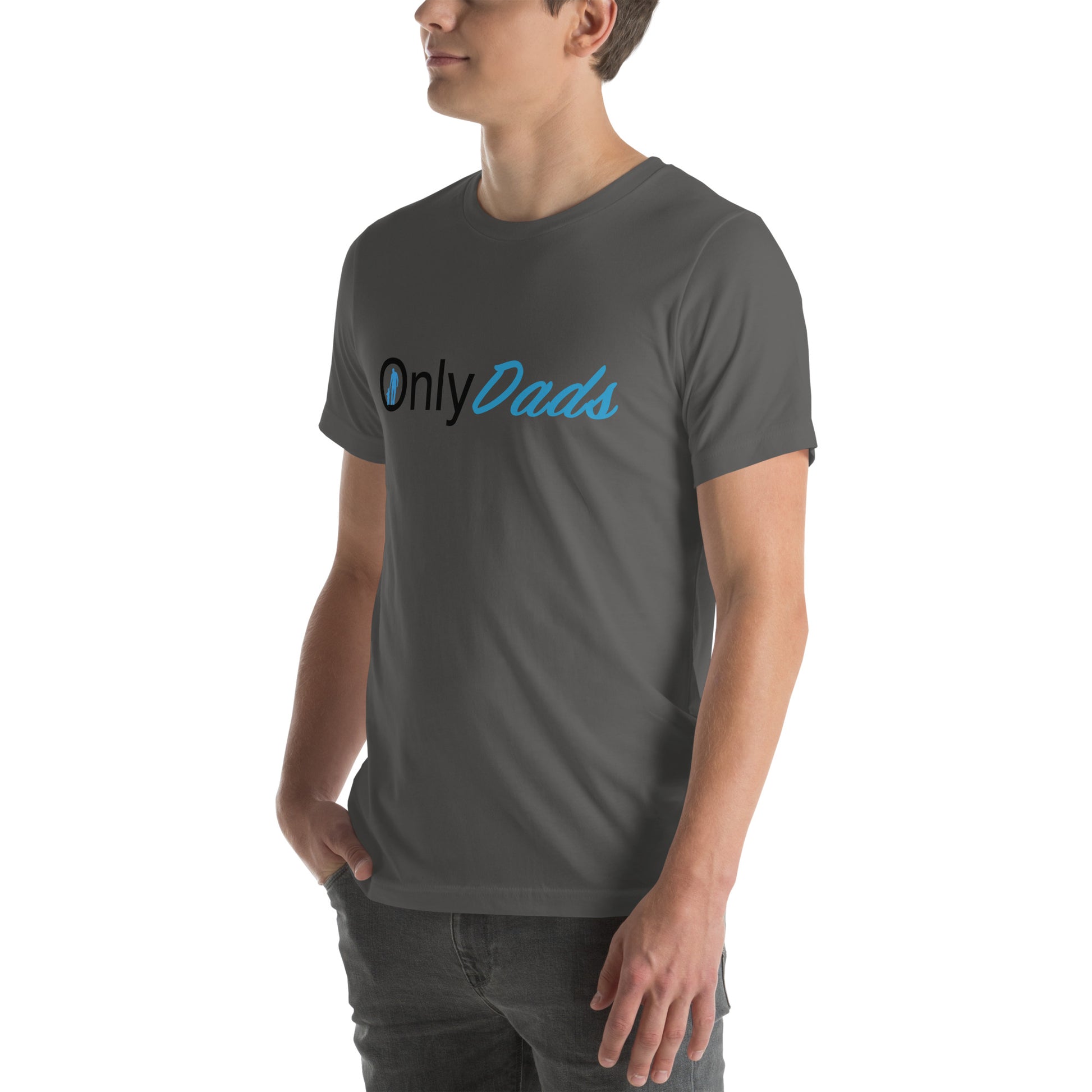 OnlyDads T-Shirt (Graphic Tee for Single Dads - Only Dads) - Color: Red