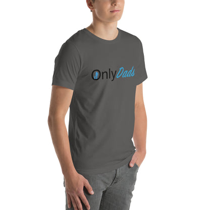 OnlyDads T-Shirt (Graphic Tee for Single Dads - Only Dads) - Color: Red