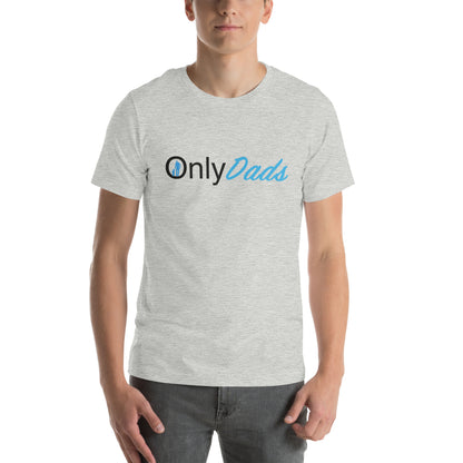 OnlyDads T-Shirt (Graphic Tee for Single Dads - Only Dads) - Color: Athletic Heather