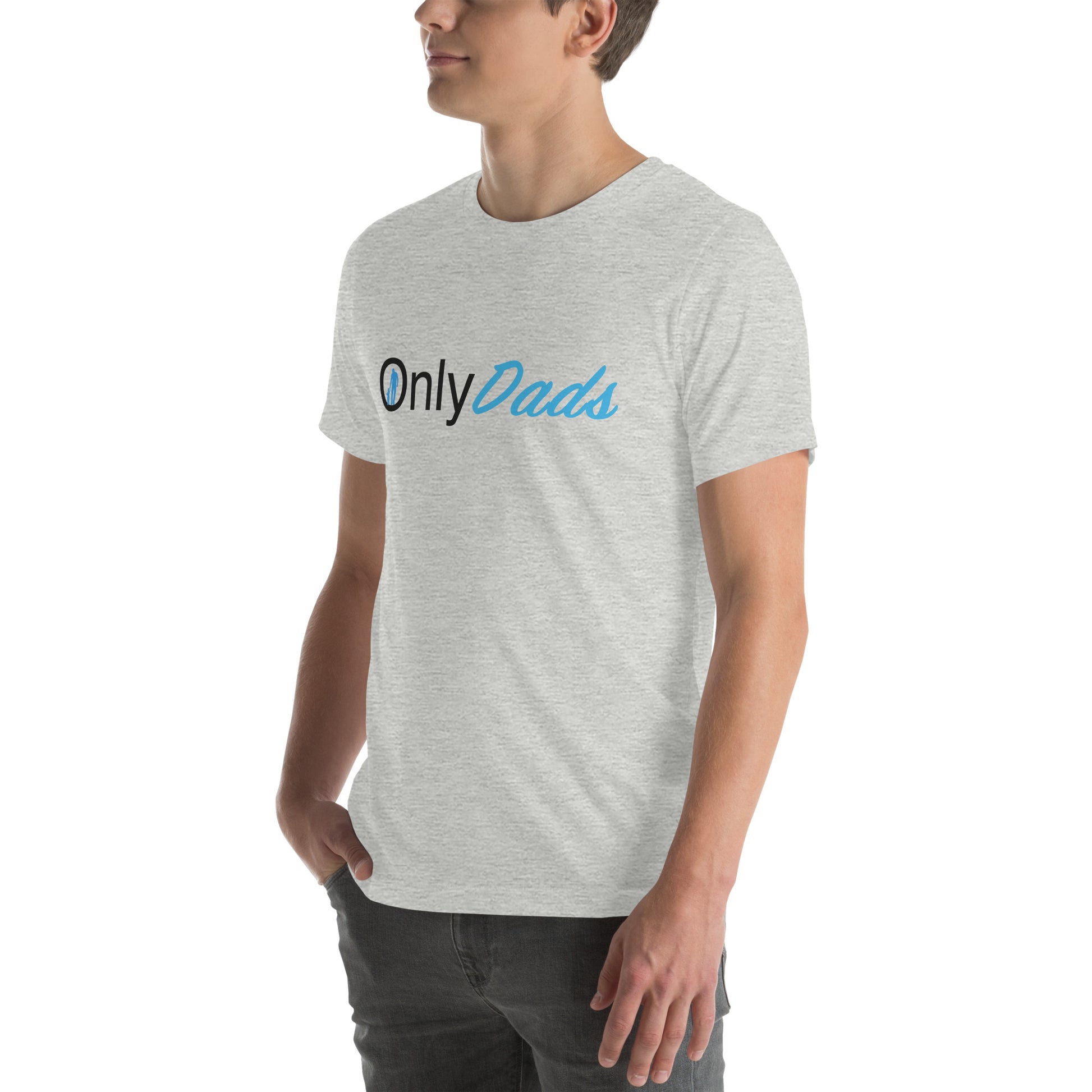 OnlyDads T-Shirt (Graphic Tee for Single Dads - Only Dads) - Color: Red