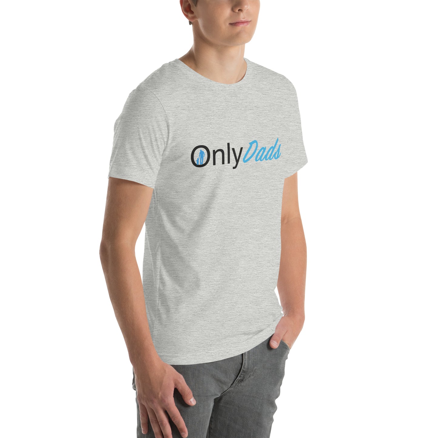 OnlyDads T-Shirt (Graphic Tee for Single Dads - Only Dads) - Color: Red