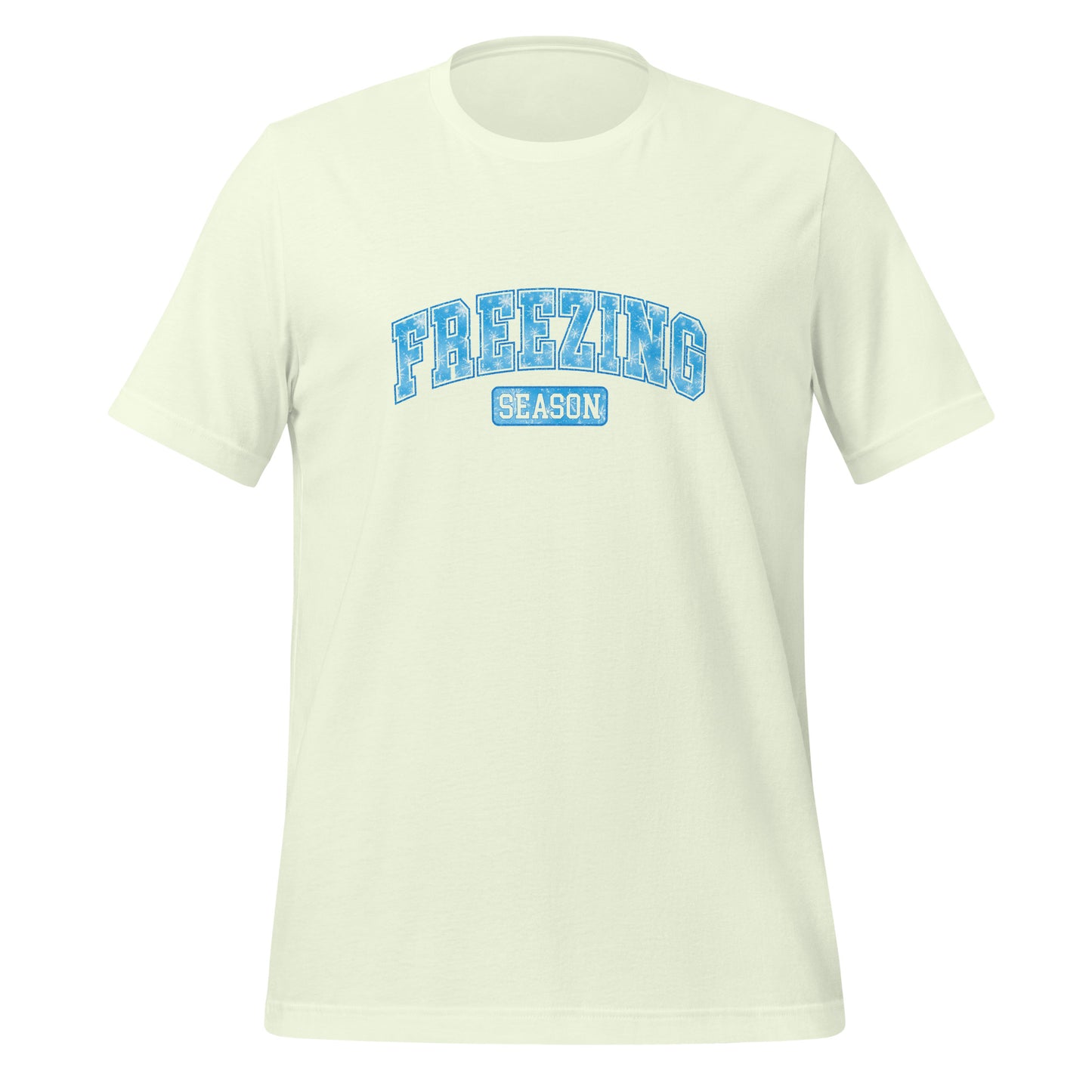 Freezing Season T-Shirt - Color: Citron