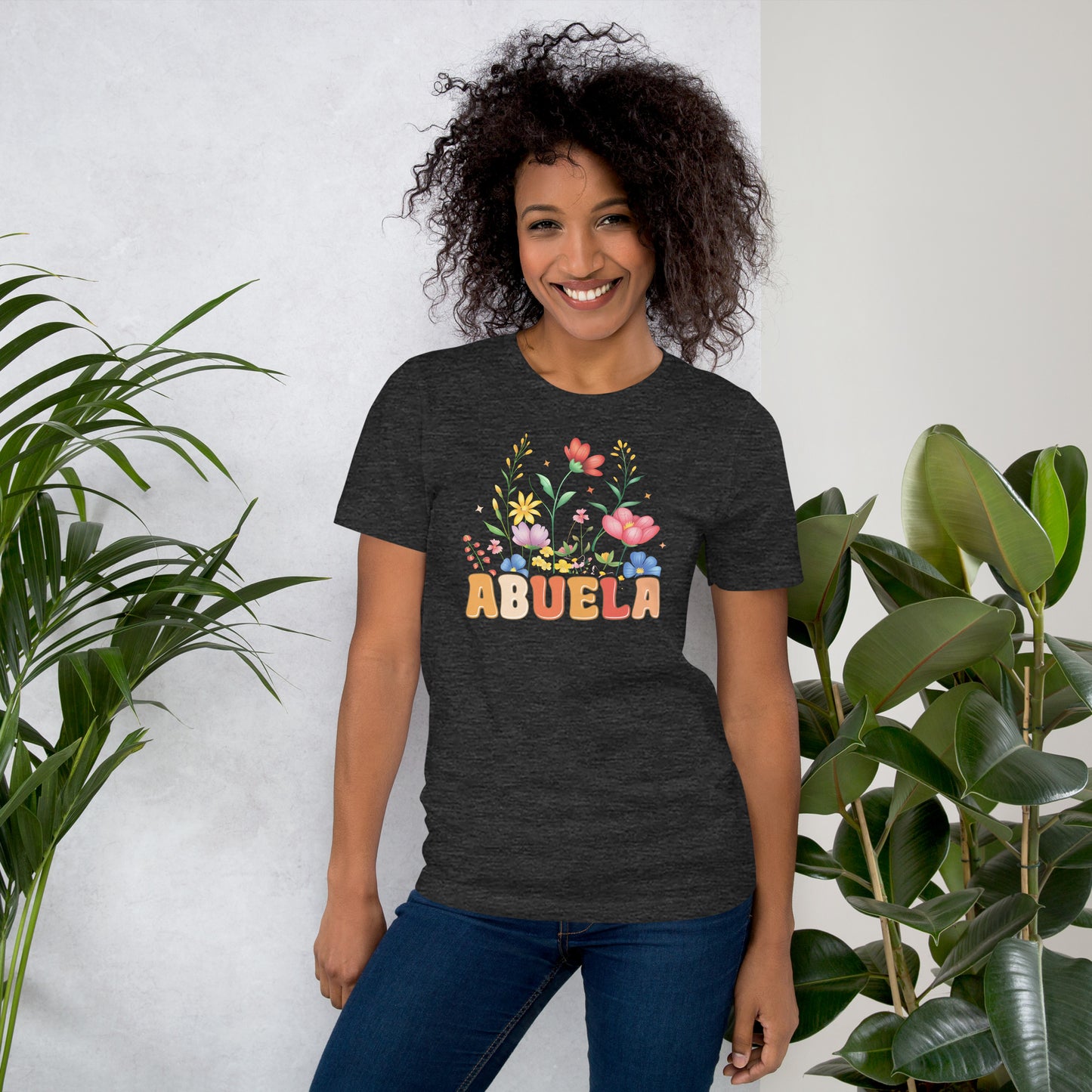 Abuela T-Shirt - Color: Dark Grey Heather