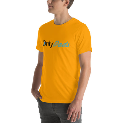 OnlyDads T-Shirt (Graphic Tee for Single Dads - Only Dads) - Color: Red