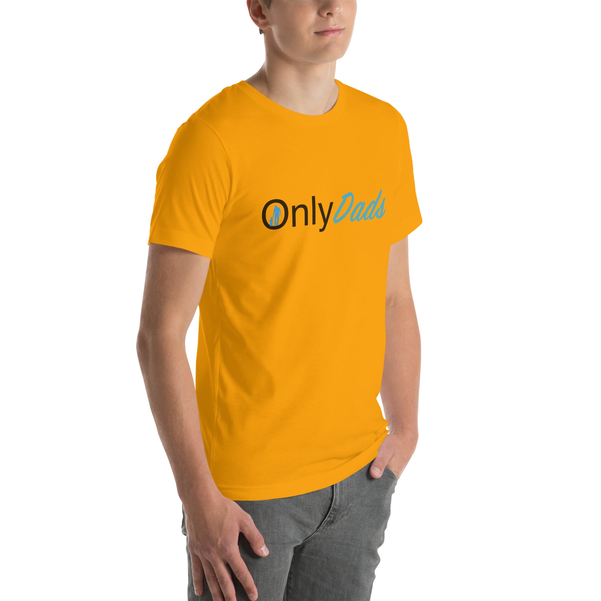 OnlyDads T-Shirt (Graphic Tee for Single Dads - Only Dads) - Color: Red