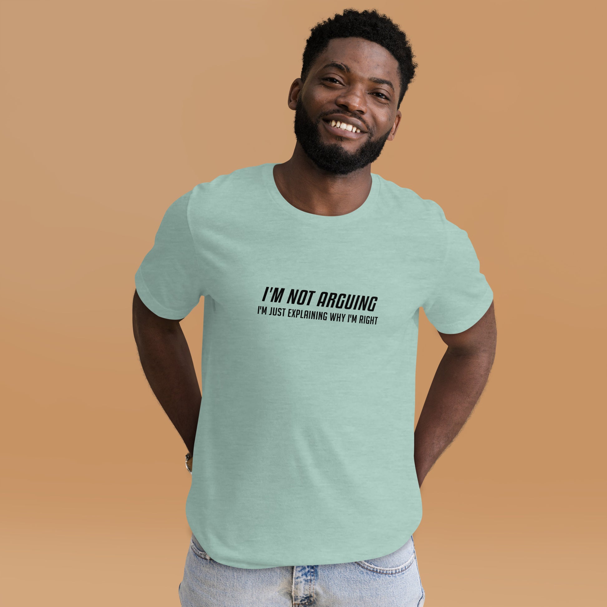 I'm Not Arguing I'm Just Explaining Why I'm Right T-Shirt - Color: Red