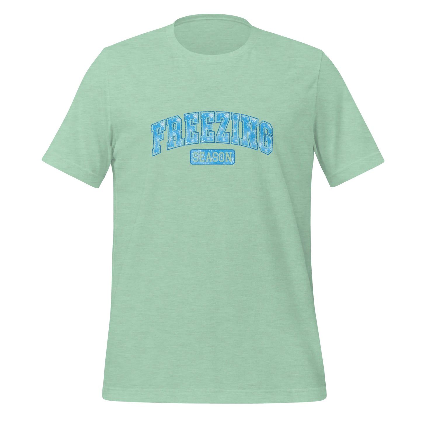 Freezing Season T-Shirt - Color: Heather Prism Mint