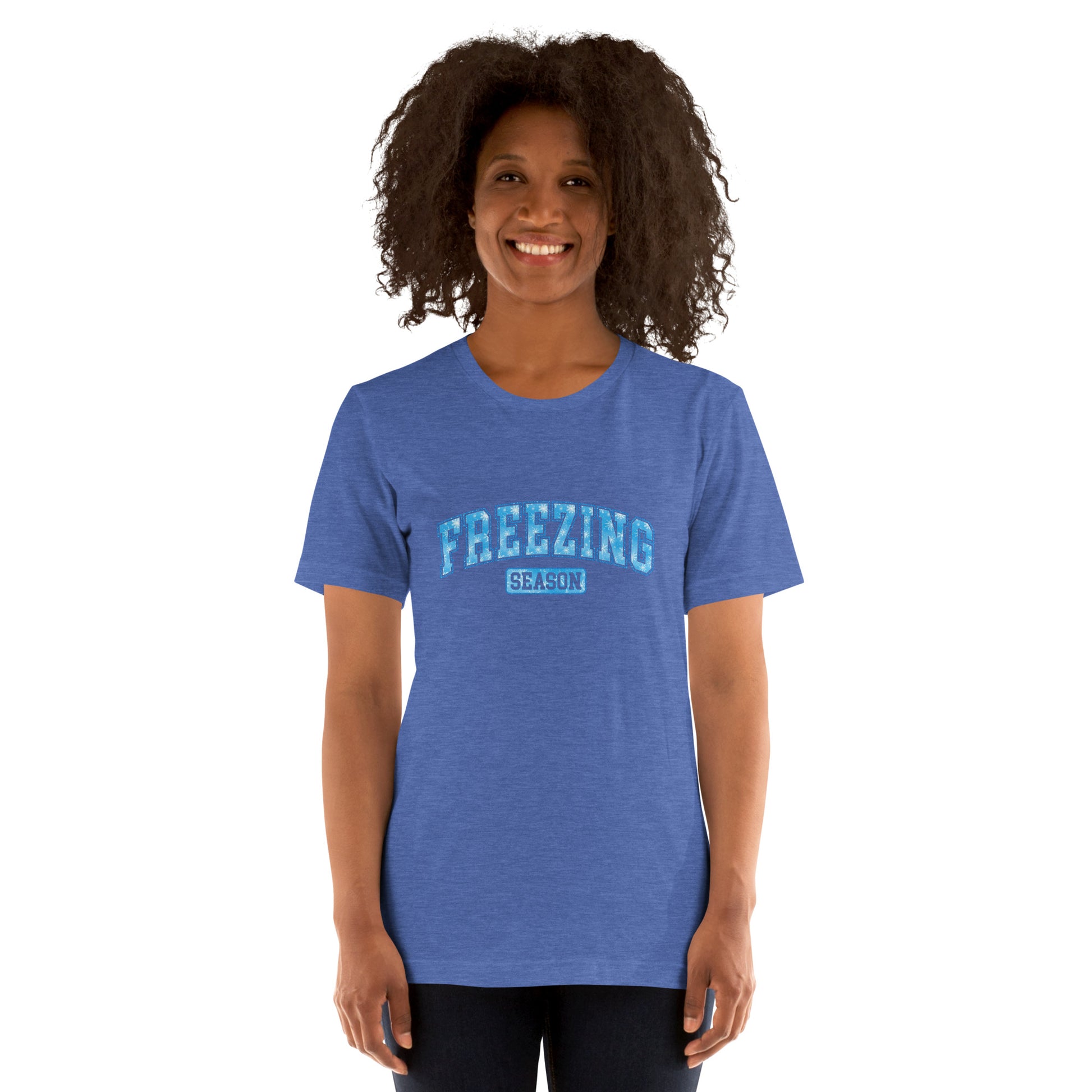 Freezing Season T-Shirt - Color: Black Heather