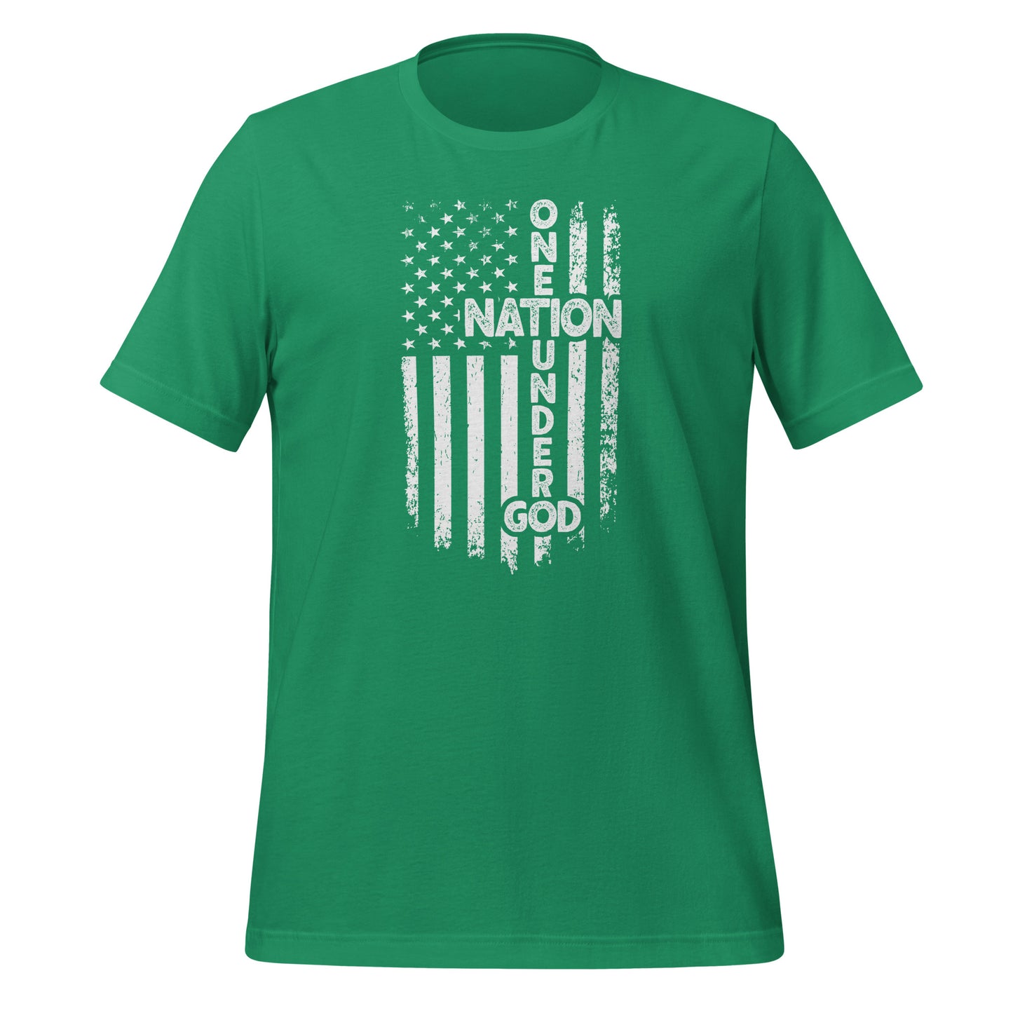 One Nation Under God T-Shirt - Color: Kelly