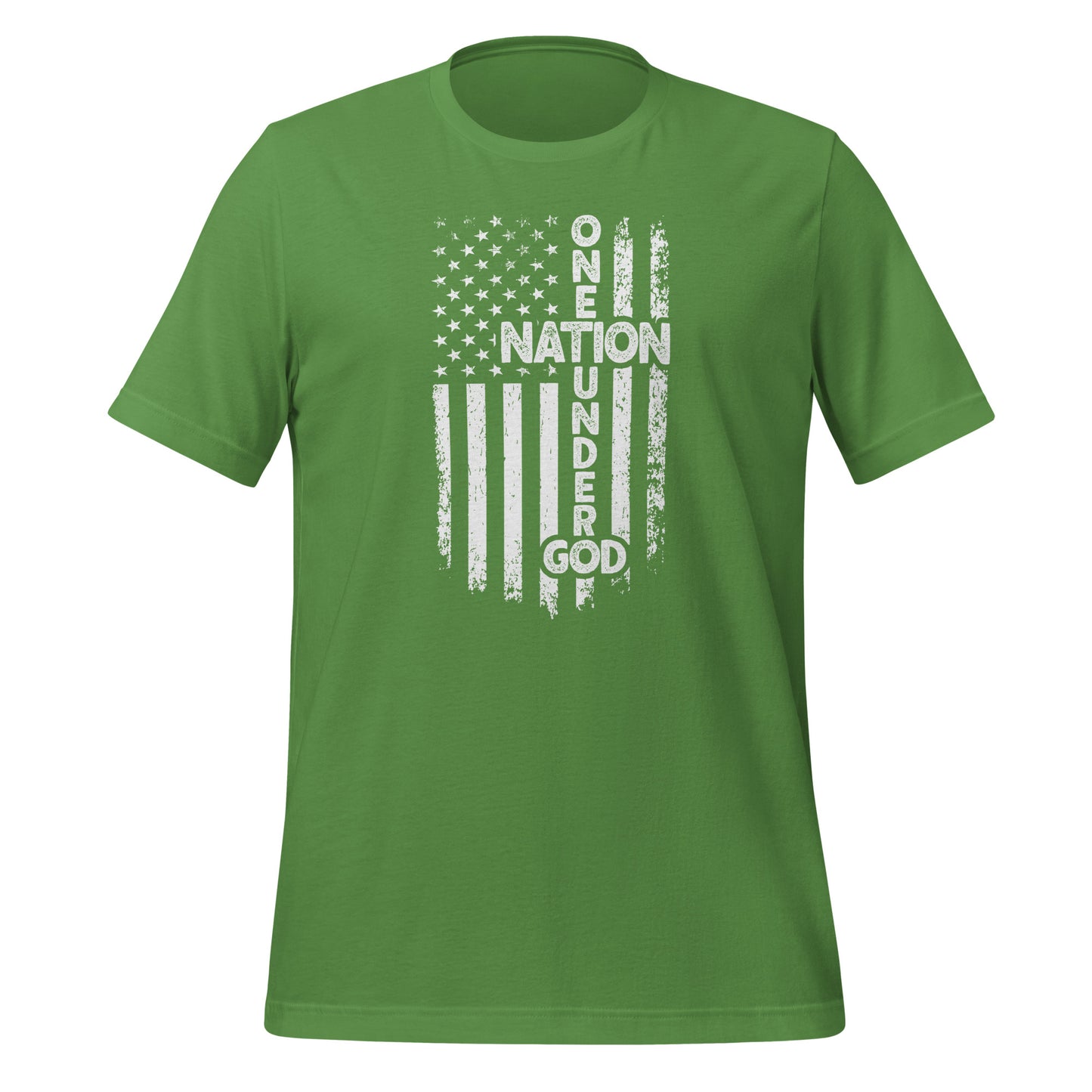 One Nation Under God T-Shirt - Color: Leaf