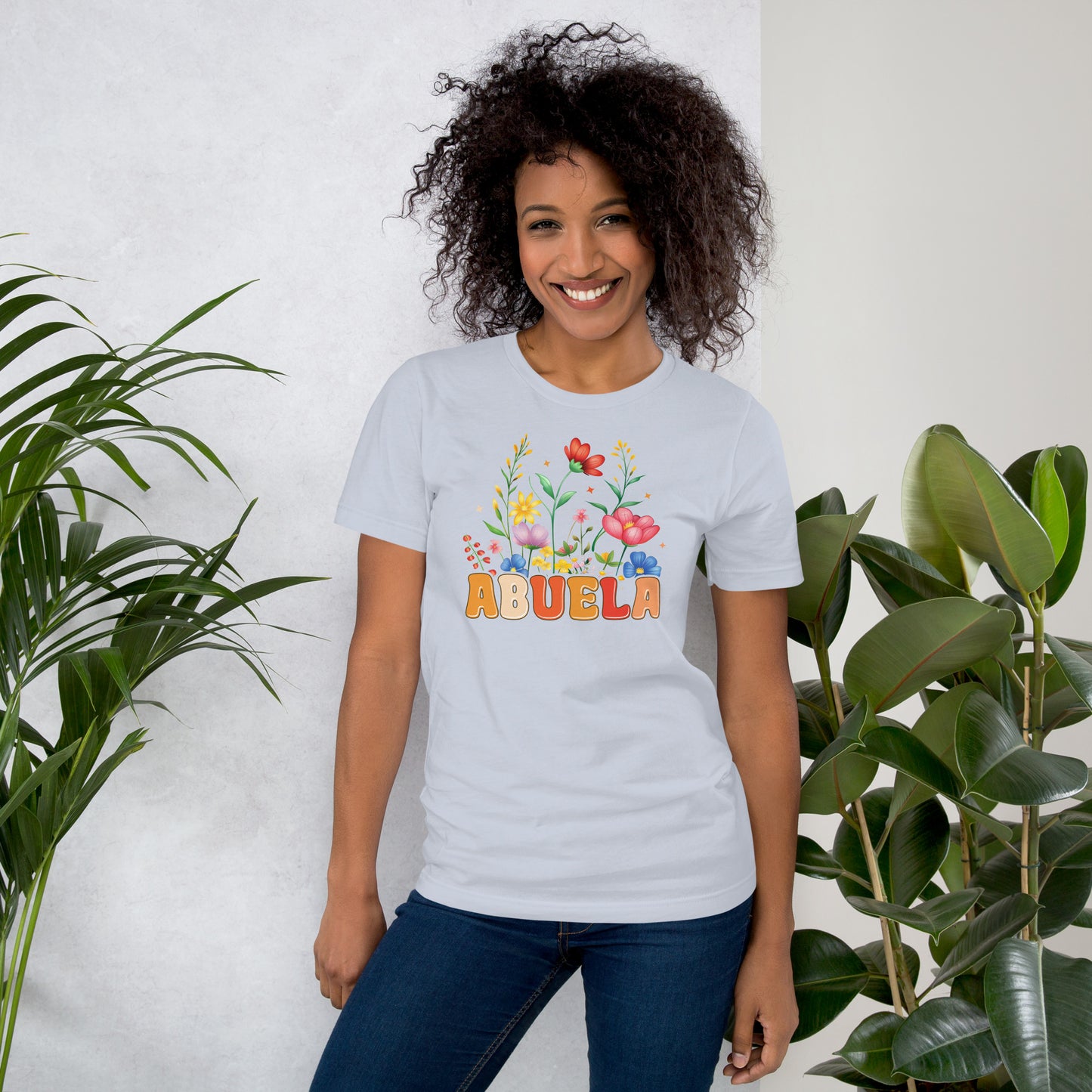 Abuela T-Shirt - Color: Light Blue