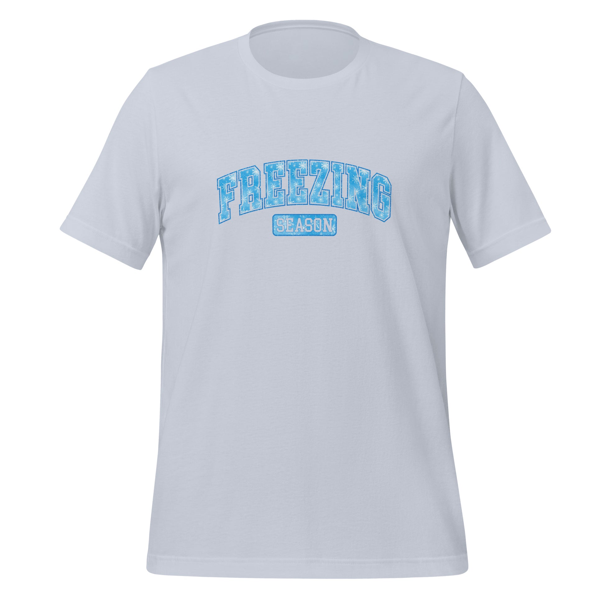 Freezing Season T-Shirt Color: Light Blue