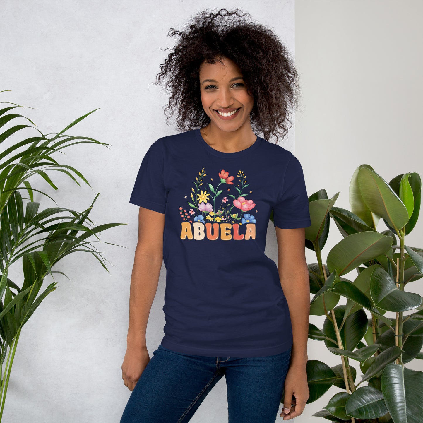 Abuela T-Shirt - Color: Navy