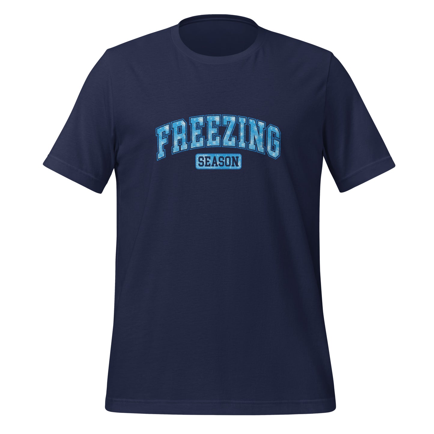 Freezing Season T-Shirt - Color: Navy