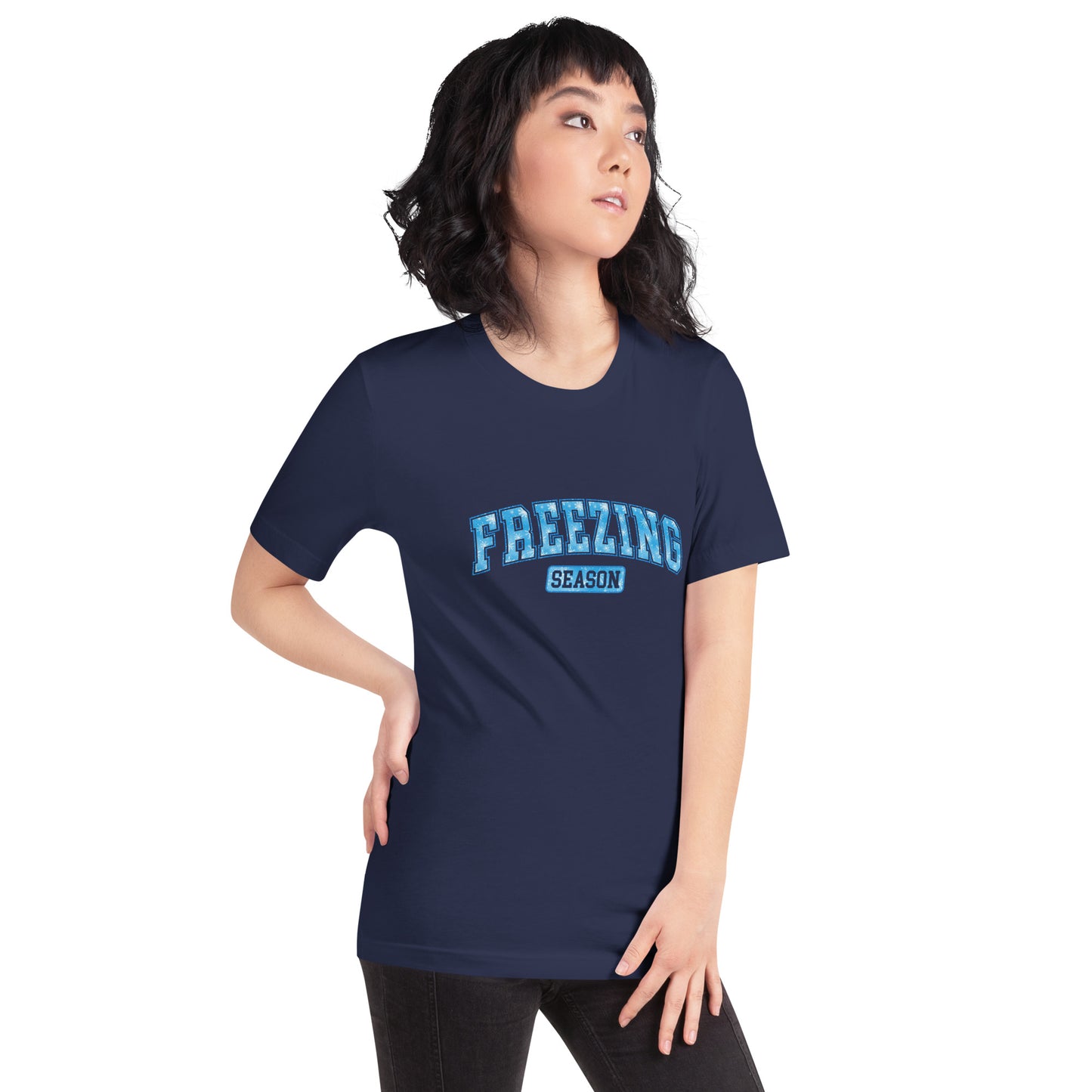 Freezing Season T-Shirt - Color: Black Heather