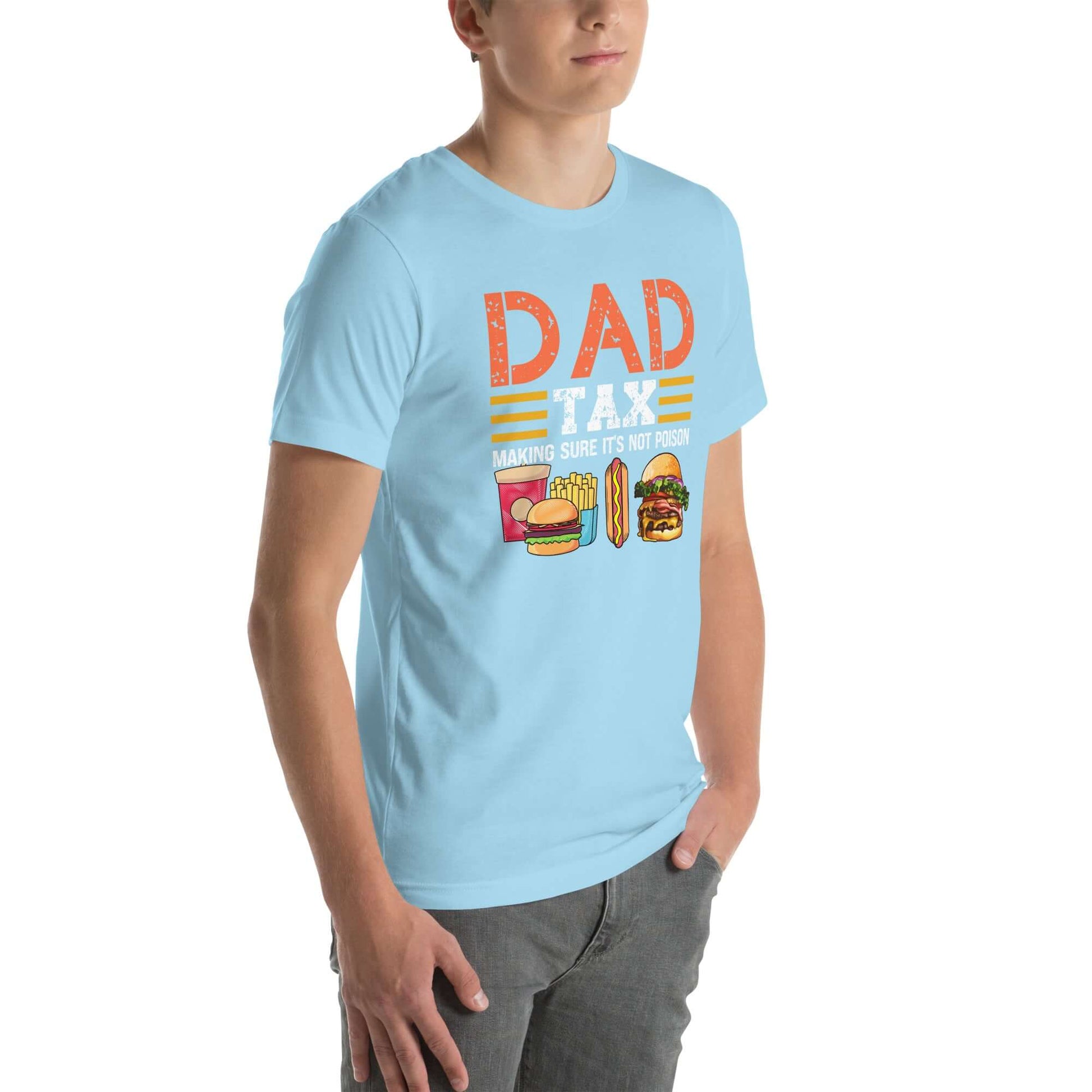 Dad Tax (Making Sure It's Not Poison) T-Shirt - Color: Black Heather