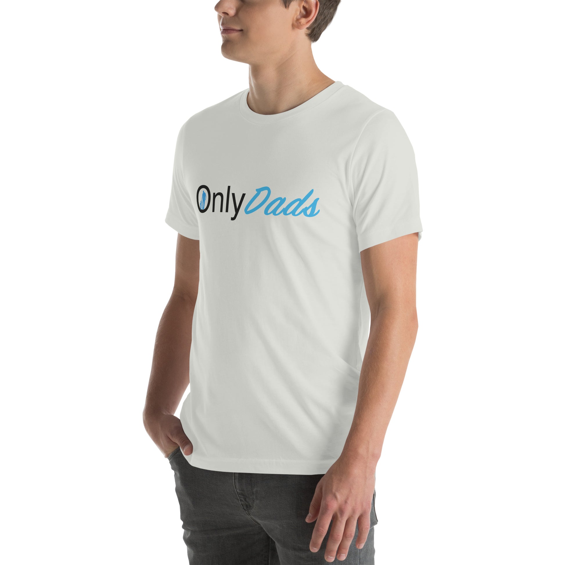 OnlyDads T-Shirt (Graphic Tee for Single Dads - Only Dads) - Color: Red