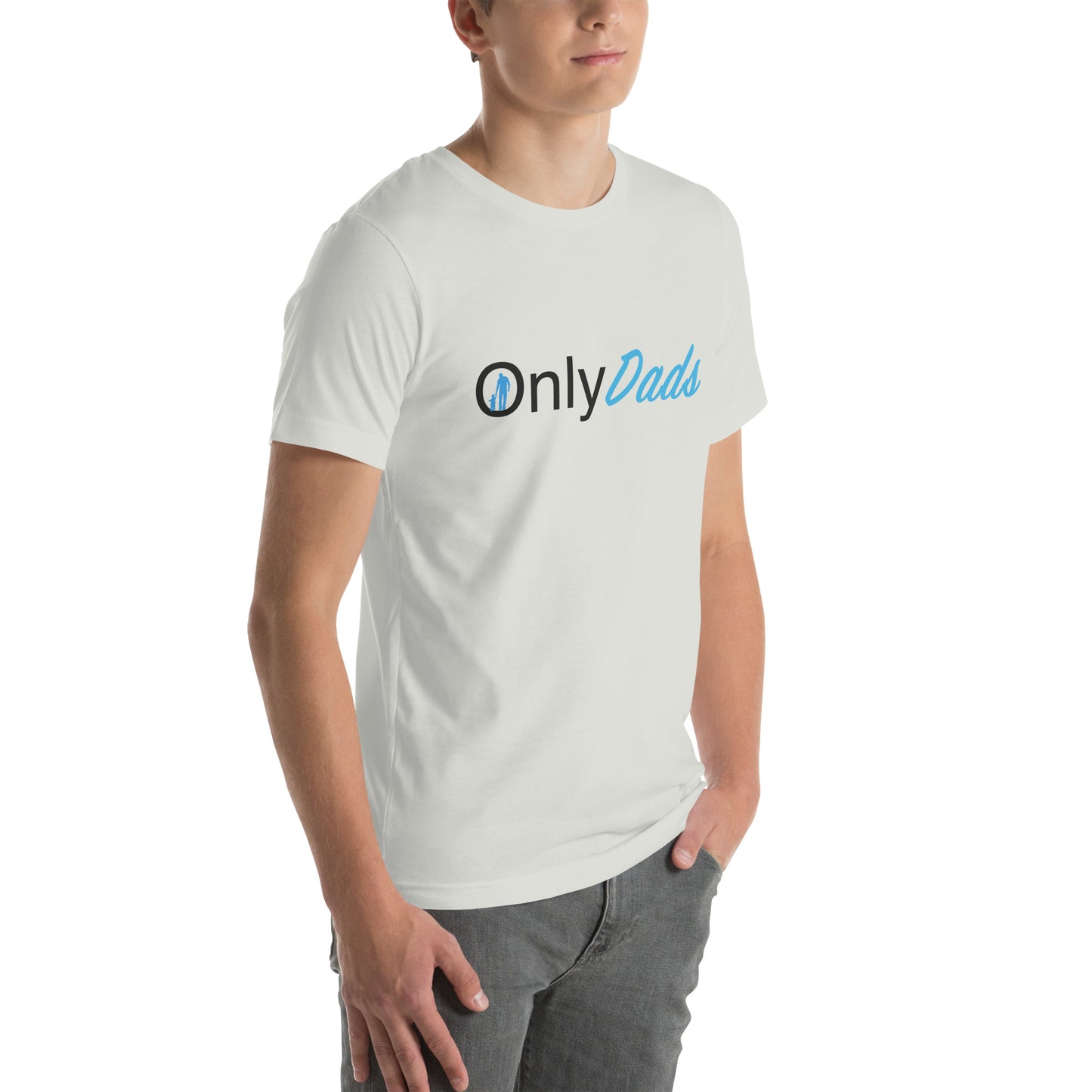 OnlyDads T-Shirt (Graphic Tee for Single Dads - Only Dads) - Color: Red