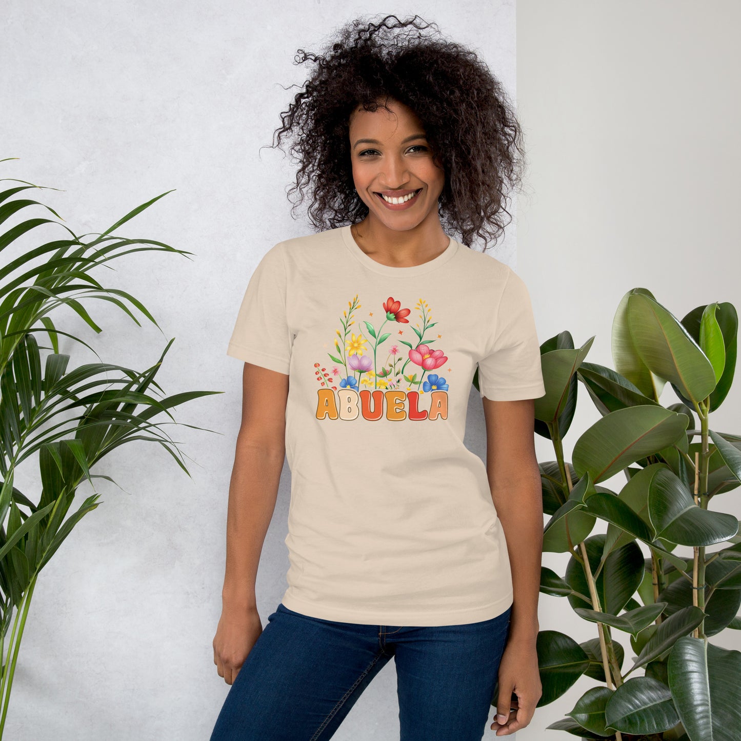 Abuela T-Shirt - Color: Soft Cream