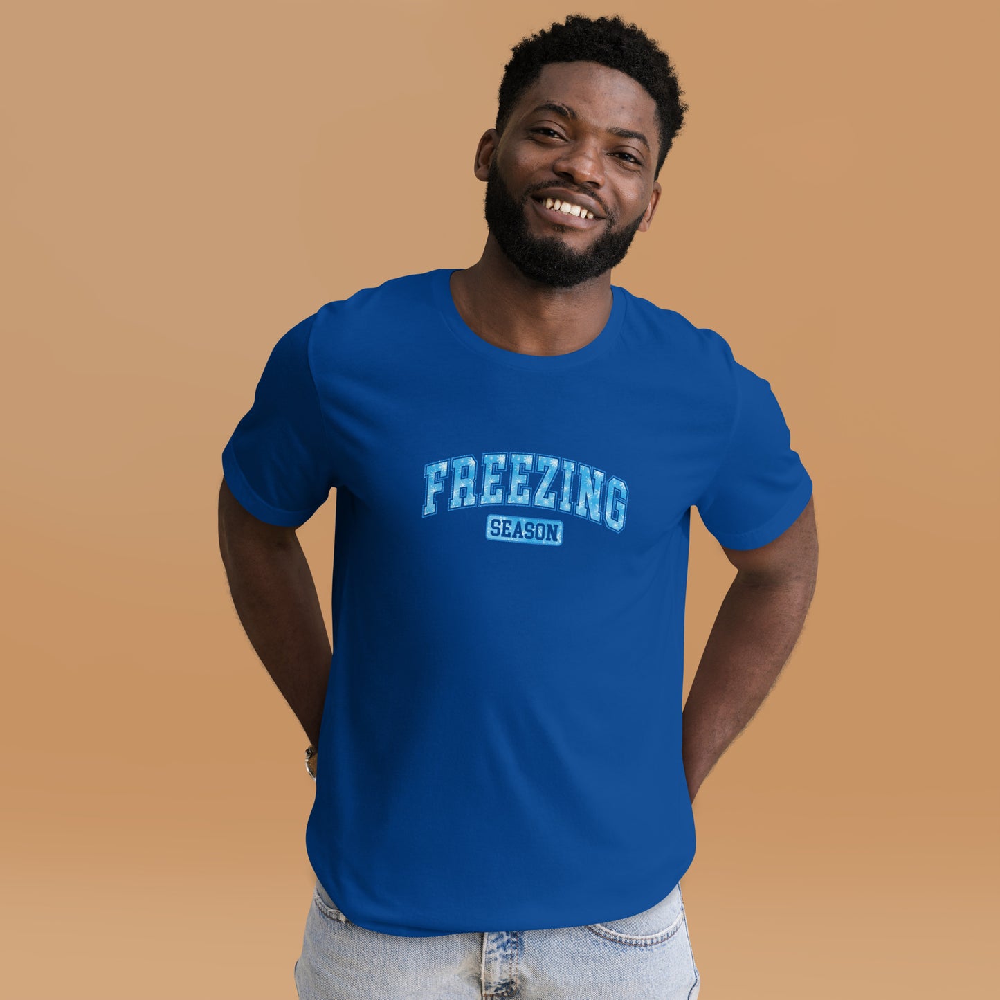 Freezing Season T-Shirt - Color: Black Heather